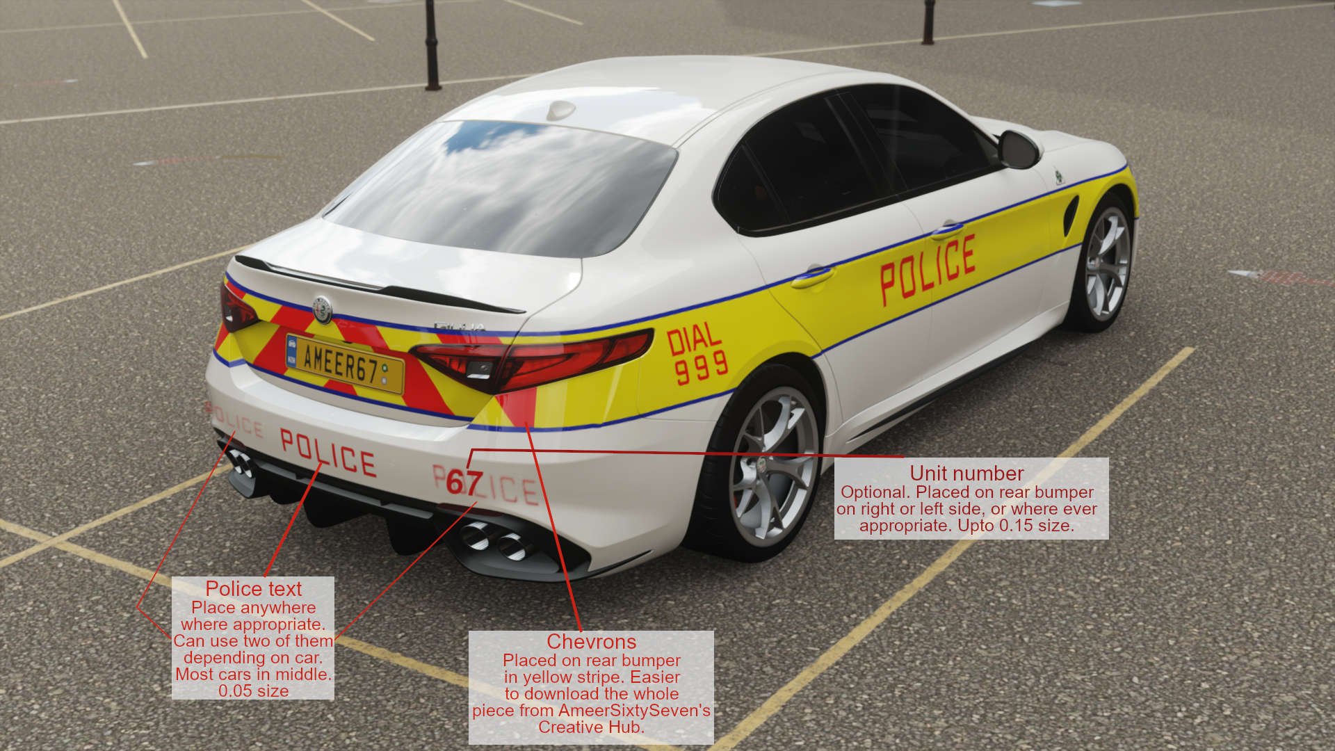 livery rear