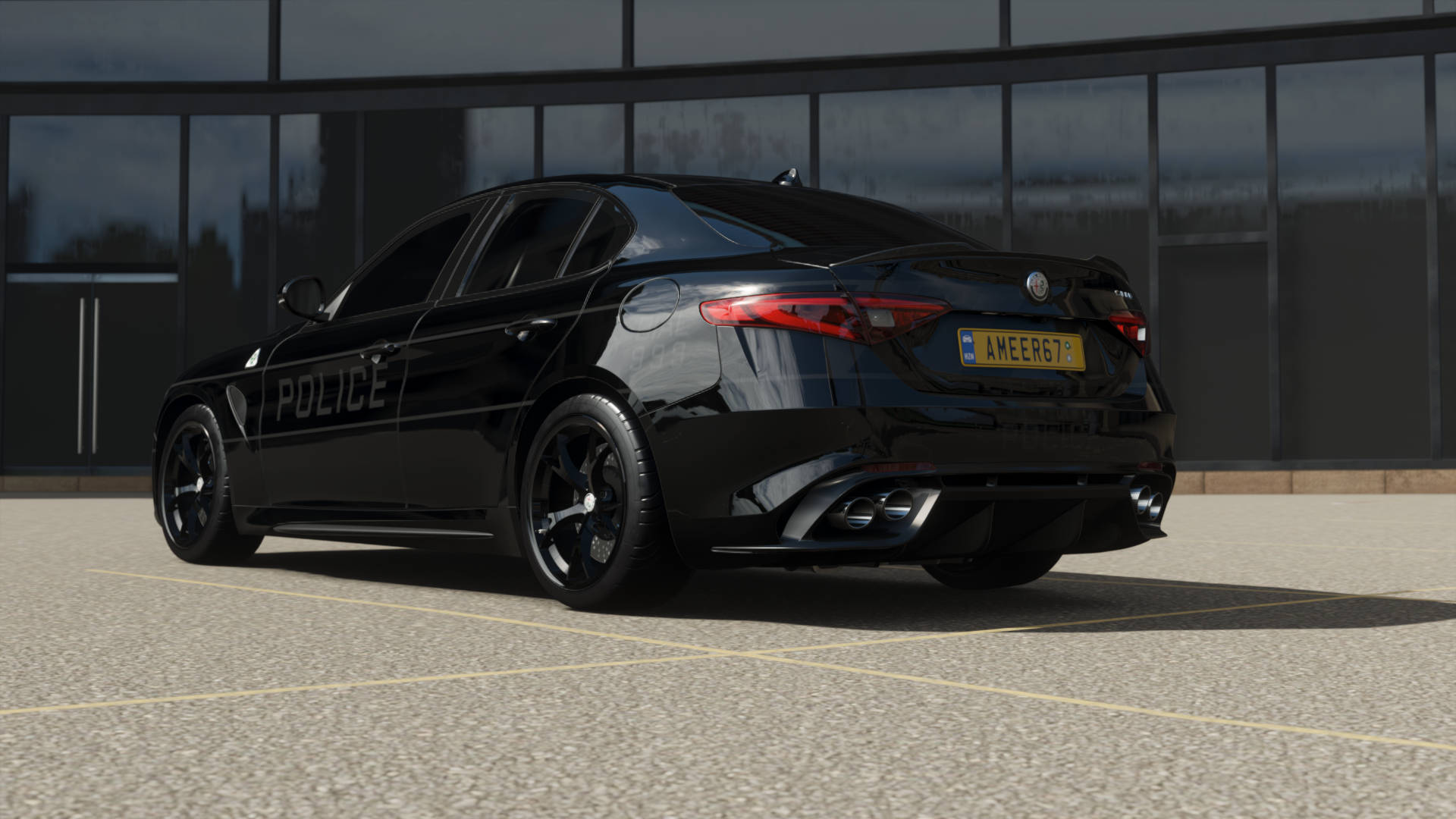 livery stealth rear